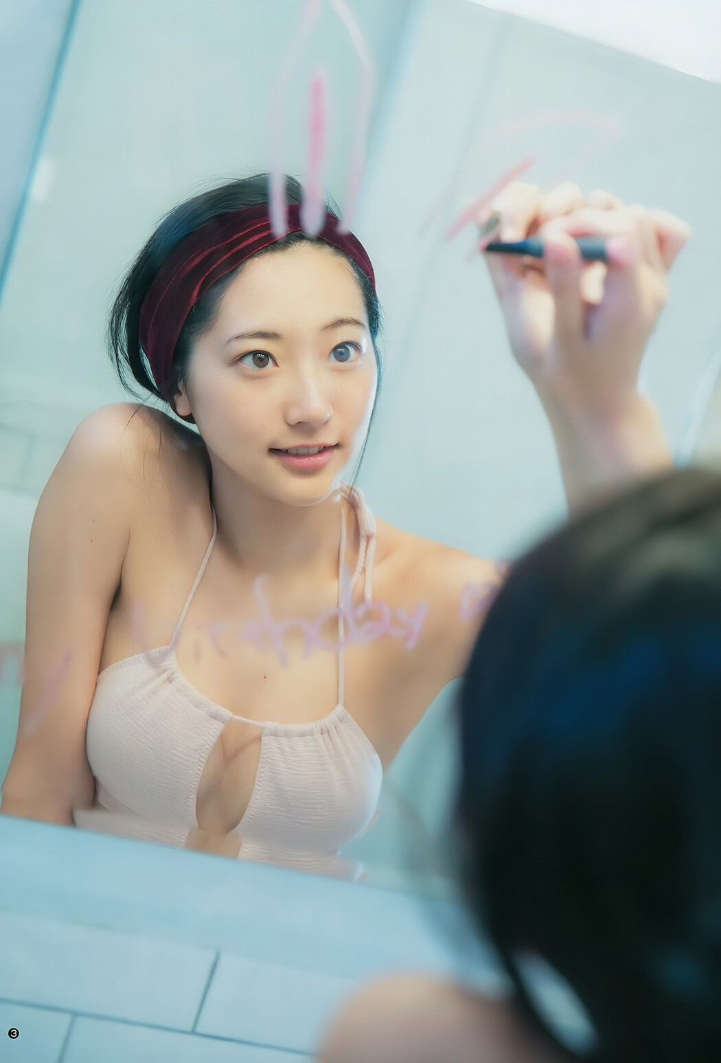 武田玲奈・梅澤美波, Young Jump 2017 No.34 (ヤングジャンプ 2017年34号)