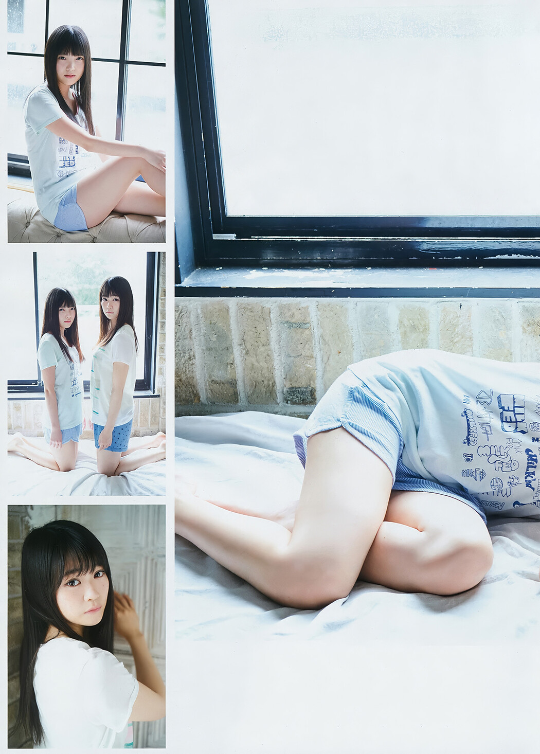 小池美波・石森虹花・上村莉菜, Young Gangan 2017 No.15 (ヤングガンガン 2017年15号)