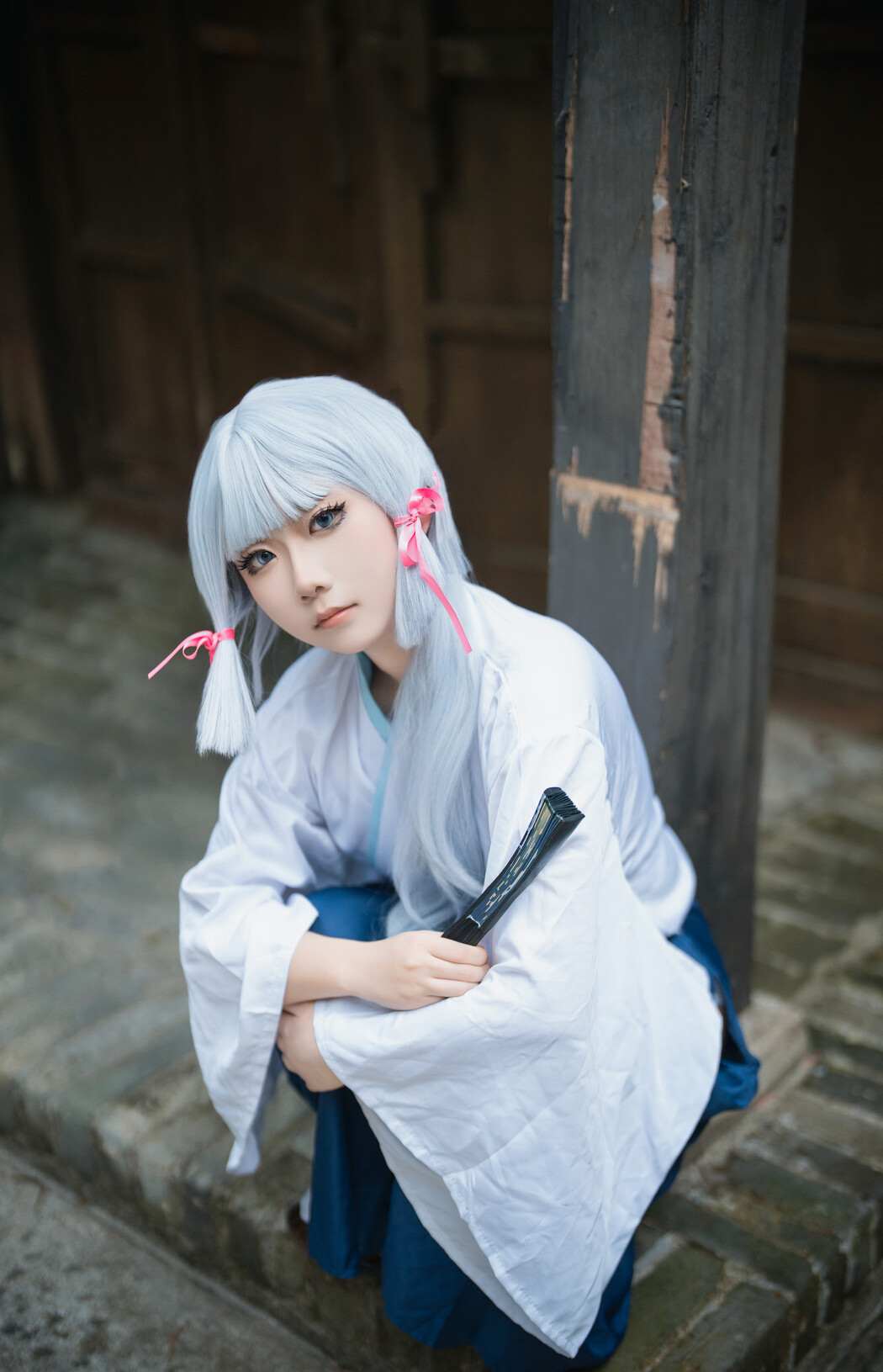Coser 北川瑶, 写真集 绫华 神里綾華 Ayaka Kamisato Set.01