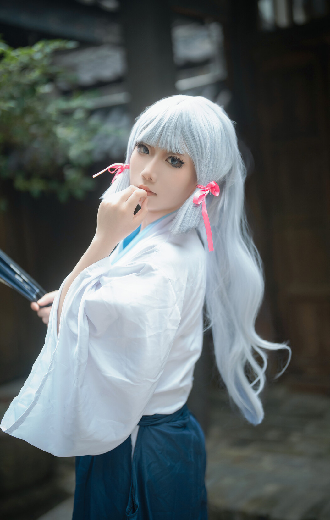 Coser 北川瑶, 写真集 绫华 神里綾華 Ayaka Kamisato Set.01
