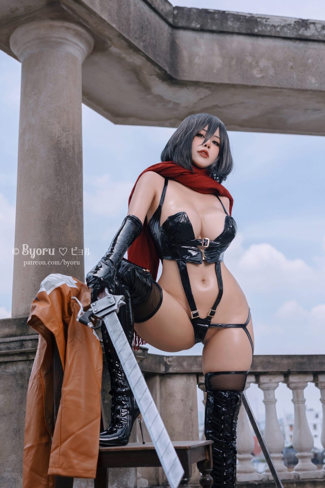 Coser@Byoru – Mikasa Ackerman Attack on Titan