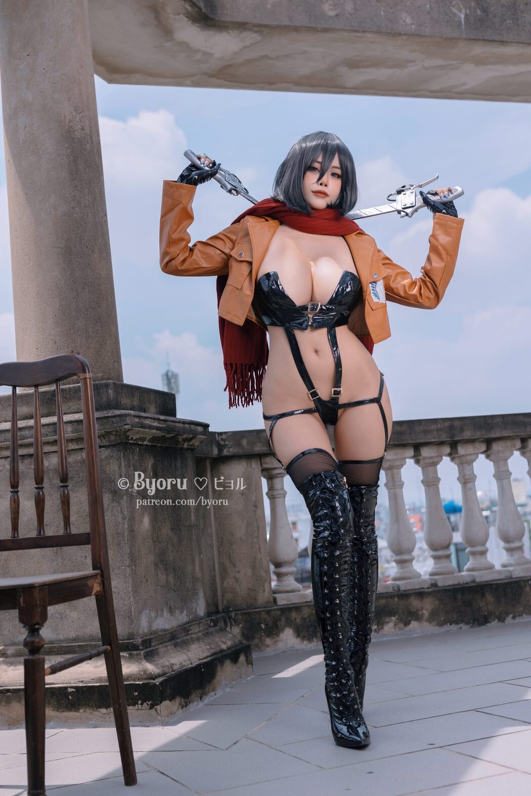 Coser@Byoru – Mikasa Ackerman Attack on Titan