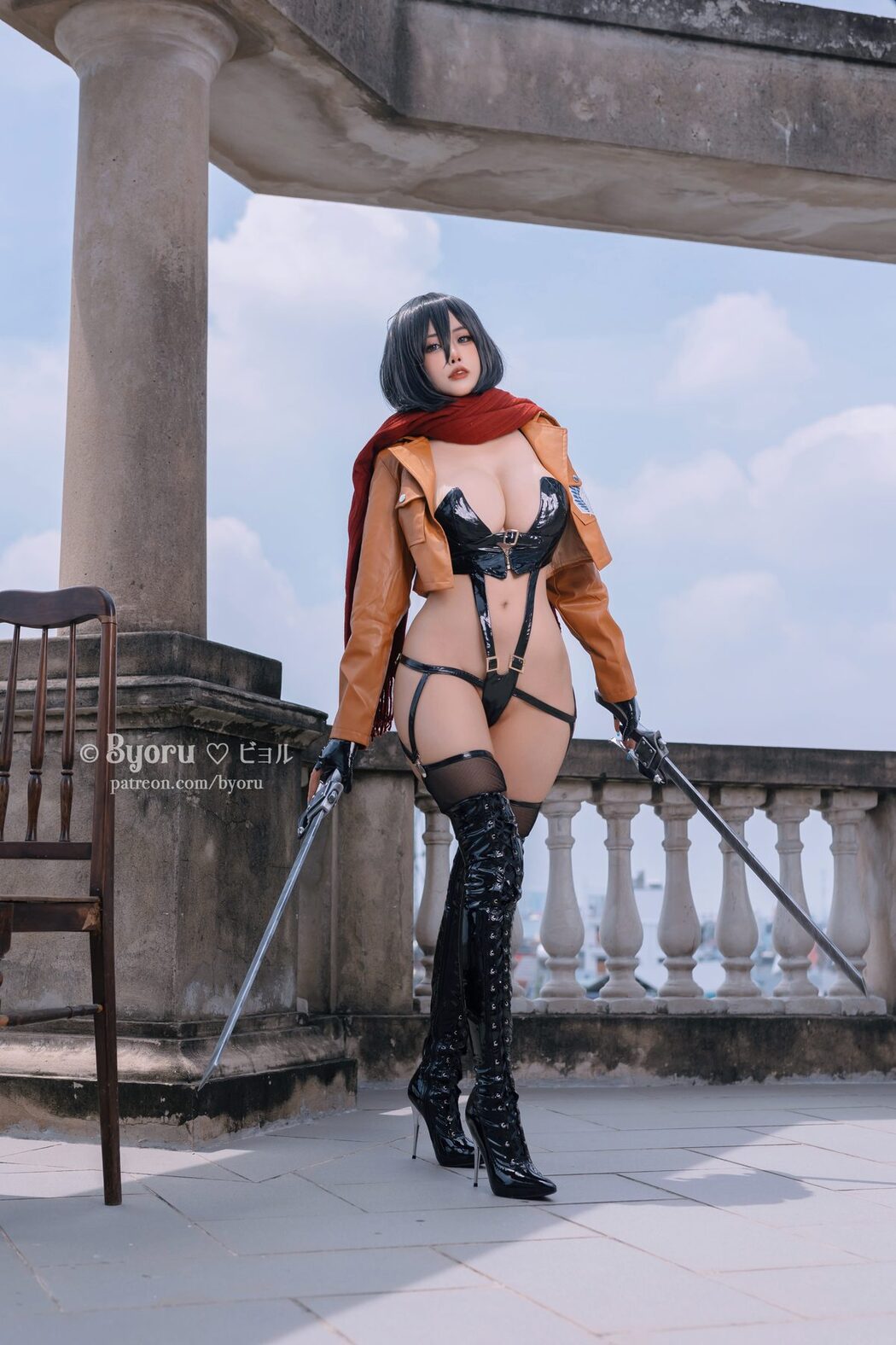 Coser@Byoru – Mikasa Ackerman Attack on Titan