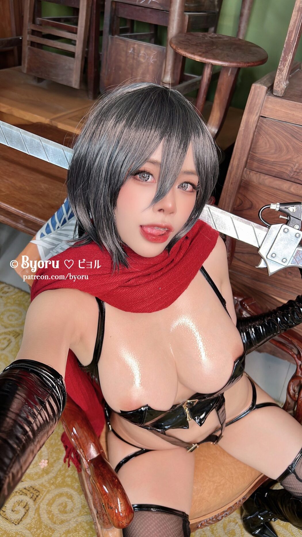 Coser@Byoru – Mikasa Ackerman Attack on Titan