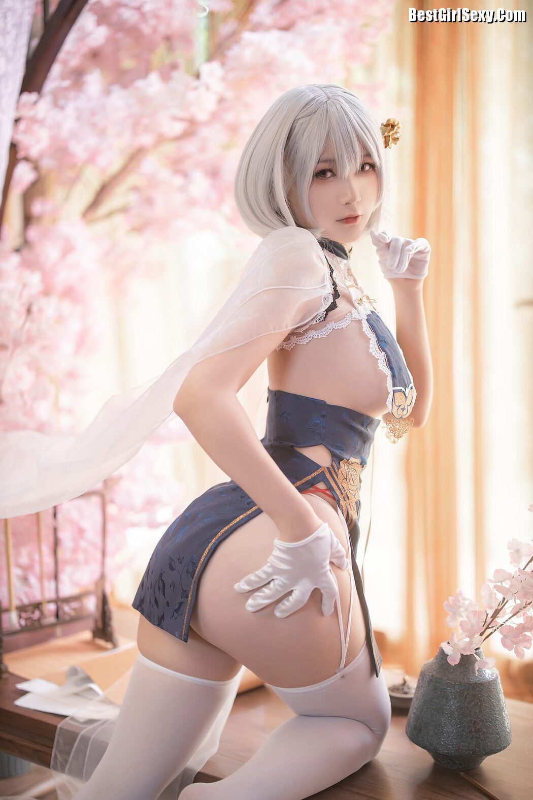 Coser@樱落酱w – 旗袍天狼星