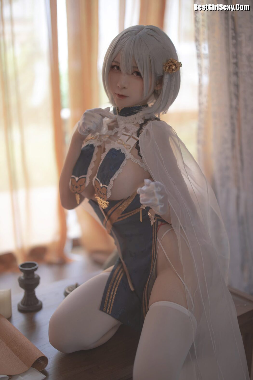 Coser@樱落酱w – 旗袍天狼星