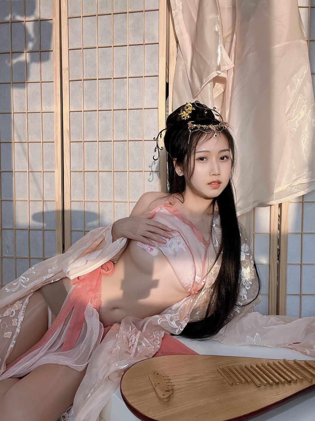 Coser@不呆猫 – 古风温泉人妻