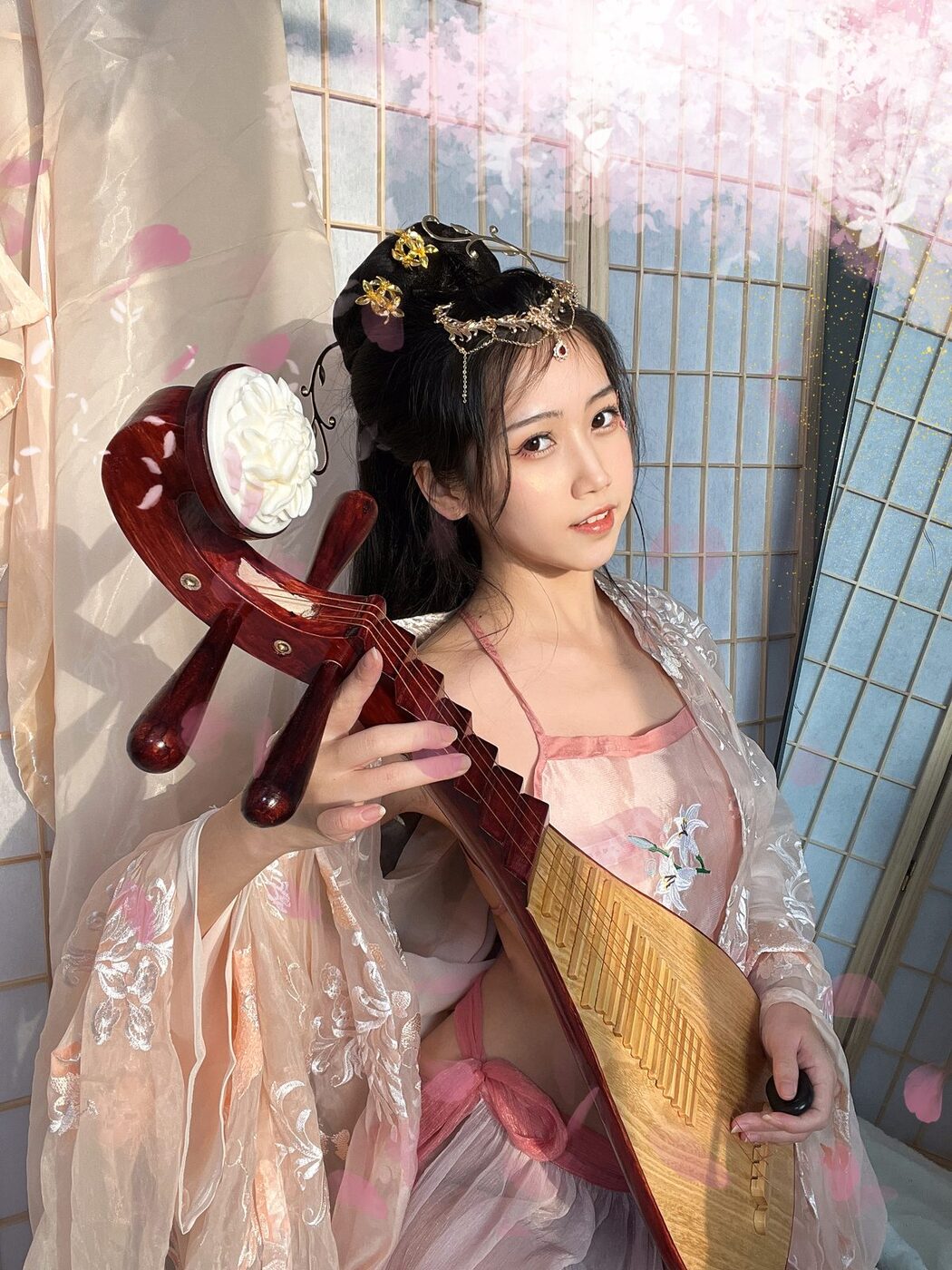 Coser@不呆猫 – 古风温泉人妻