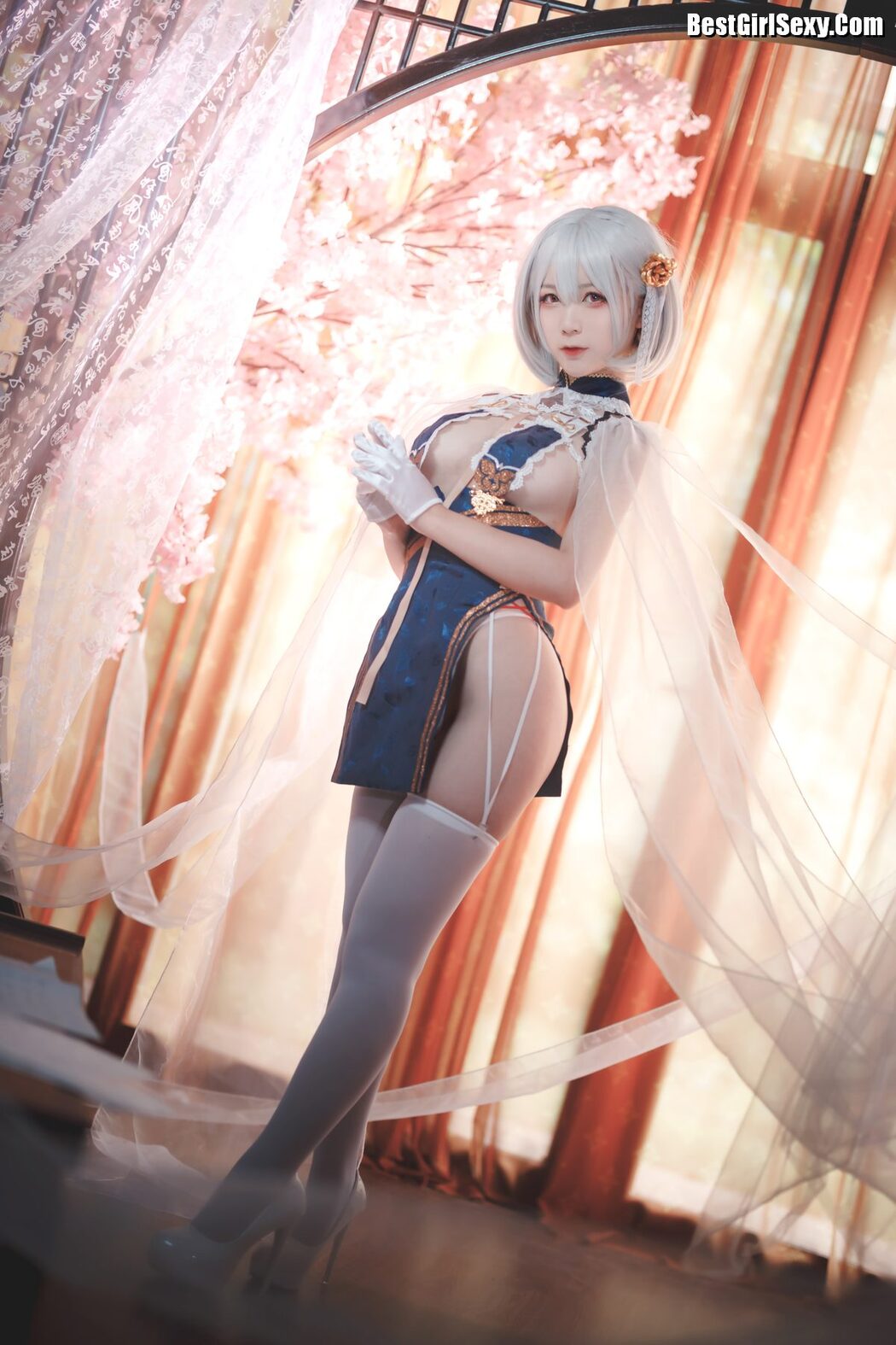 Coser@樱落酱w – 旗袍天狼星