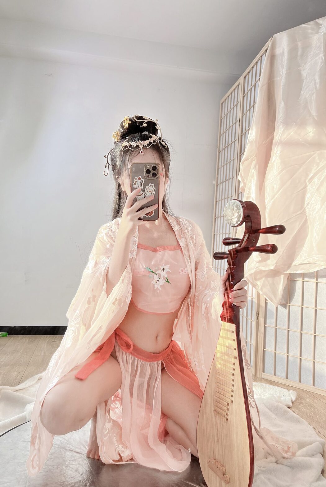 Coser@不呆猫 – 古风温泉人妻