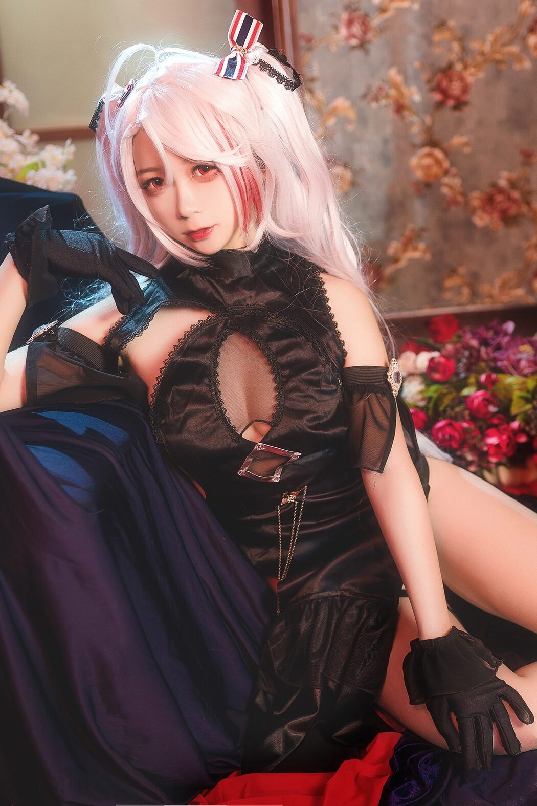 Coser@樱落酱w – 欧根礼服 Cover Photo