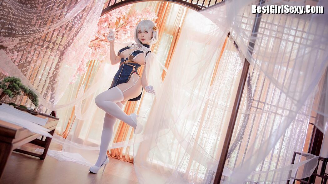 Coser@樱落酱w – 旗袍天狼星