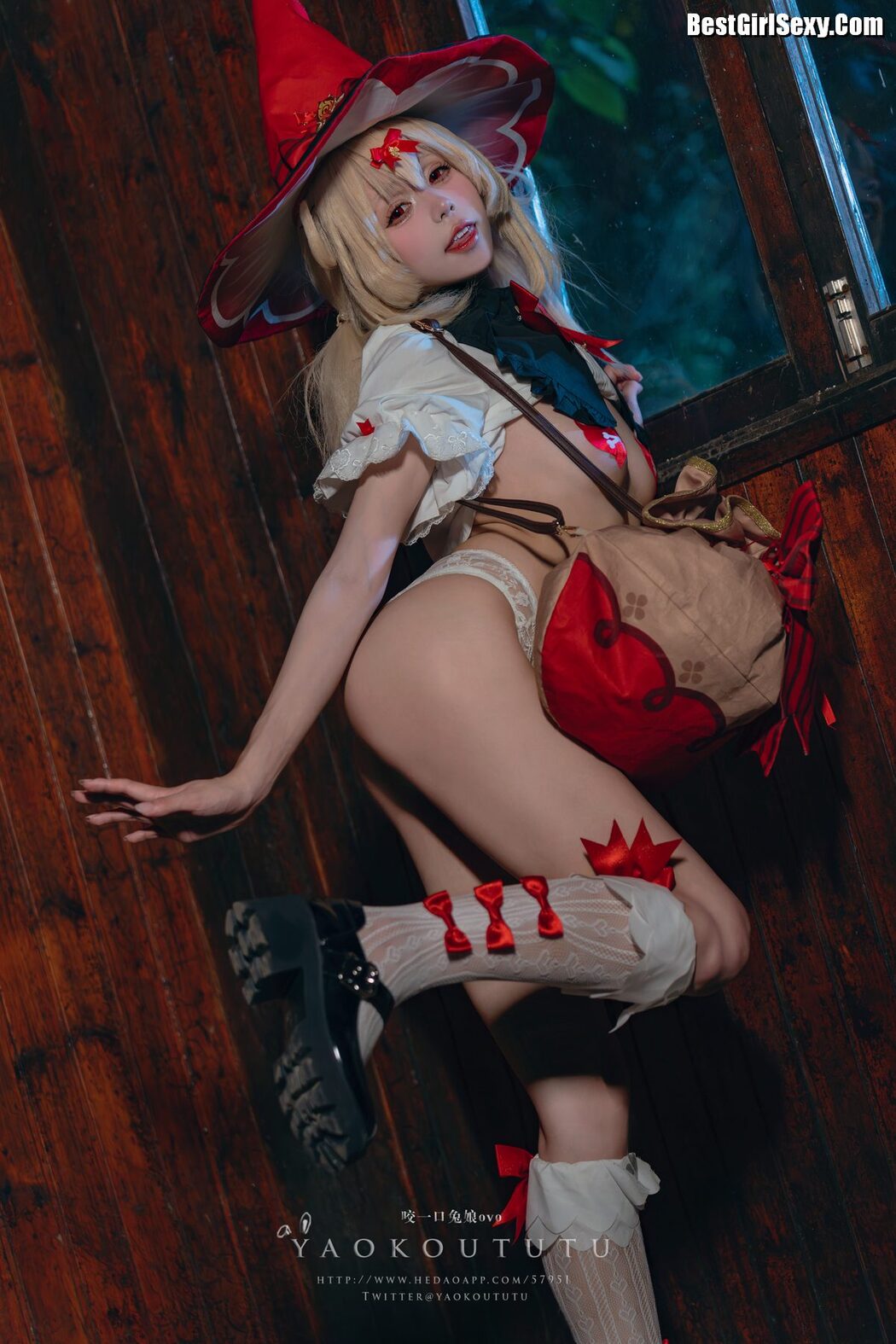 Coser@黏黏团子兔 – 琪花星烛·可莉 可莉炸鱼舞