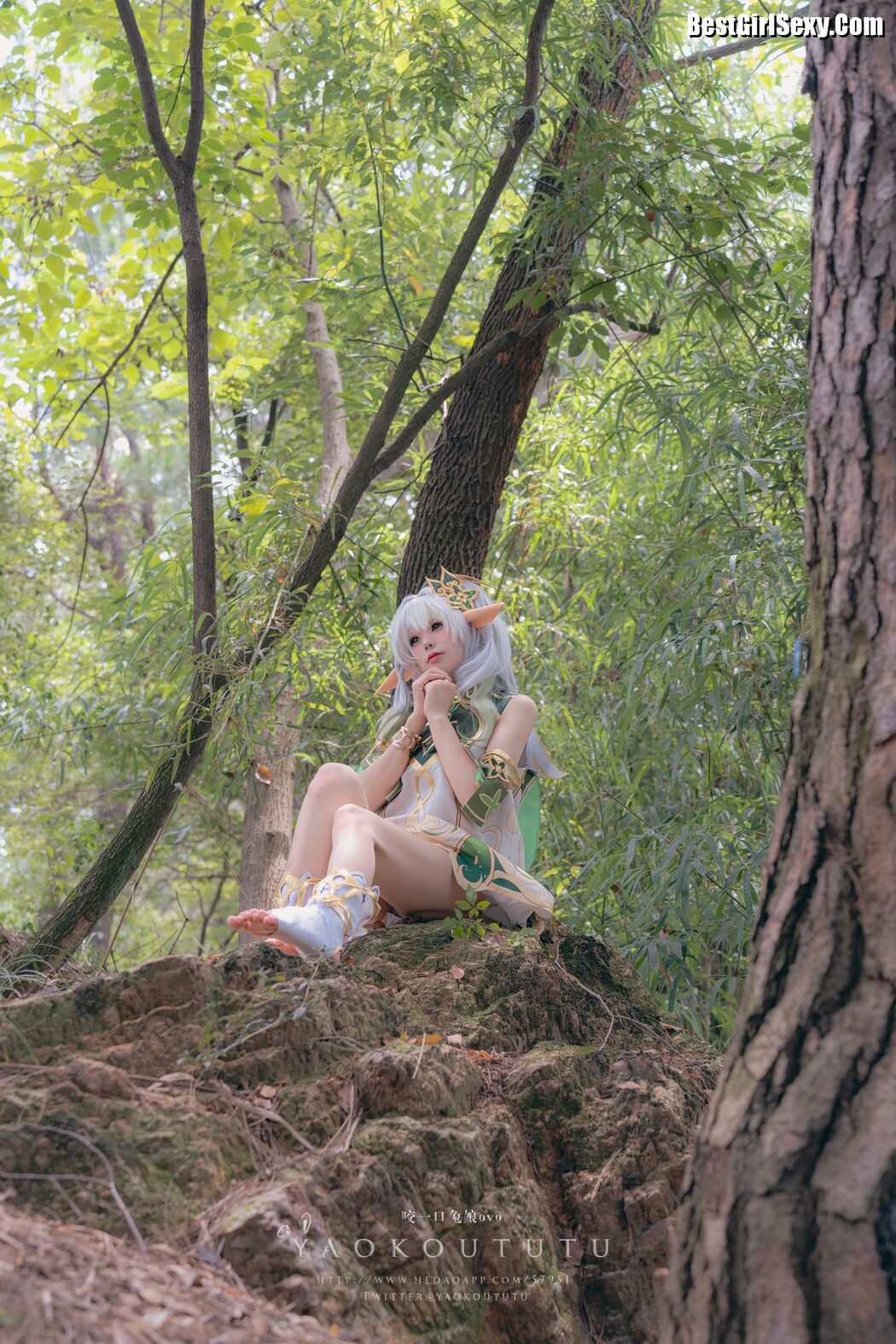Coser@黏黏团子兔 – 万年萝莉纳西妲 And 0.2s