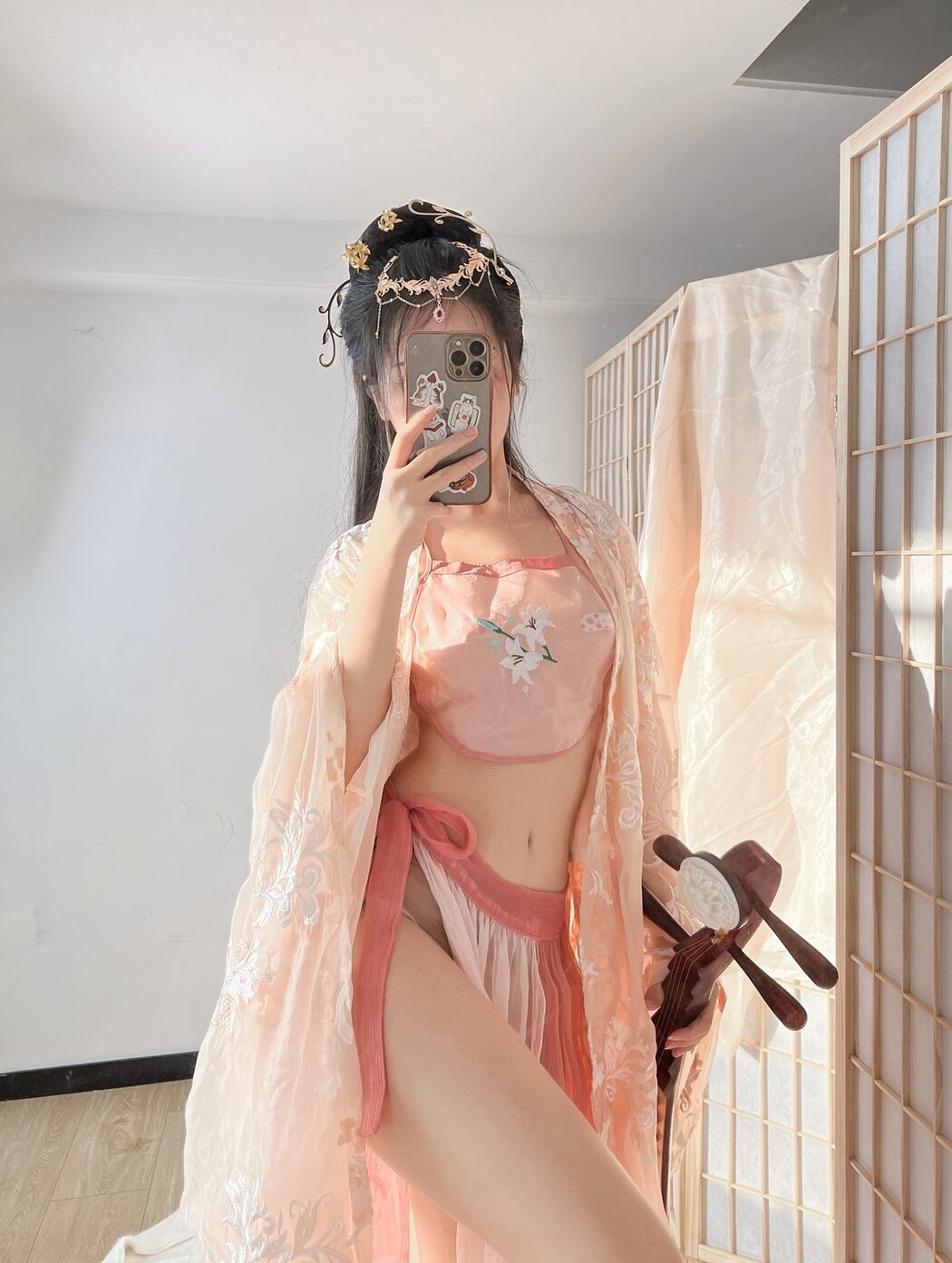 Coser@不呆猫 – 古风温泉人妻