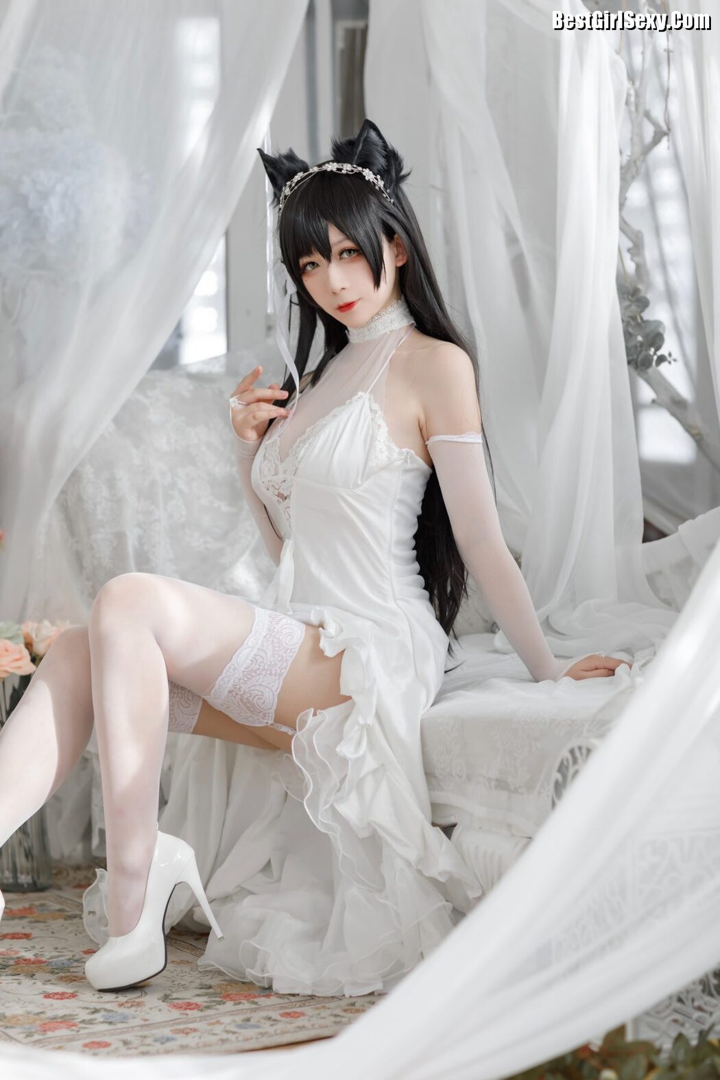 Coser@樱落酱w – 爱宕花嫁