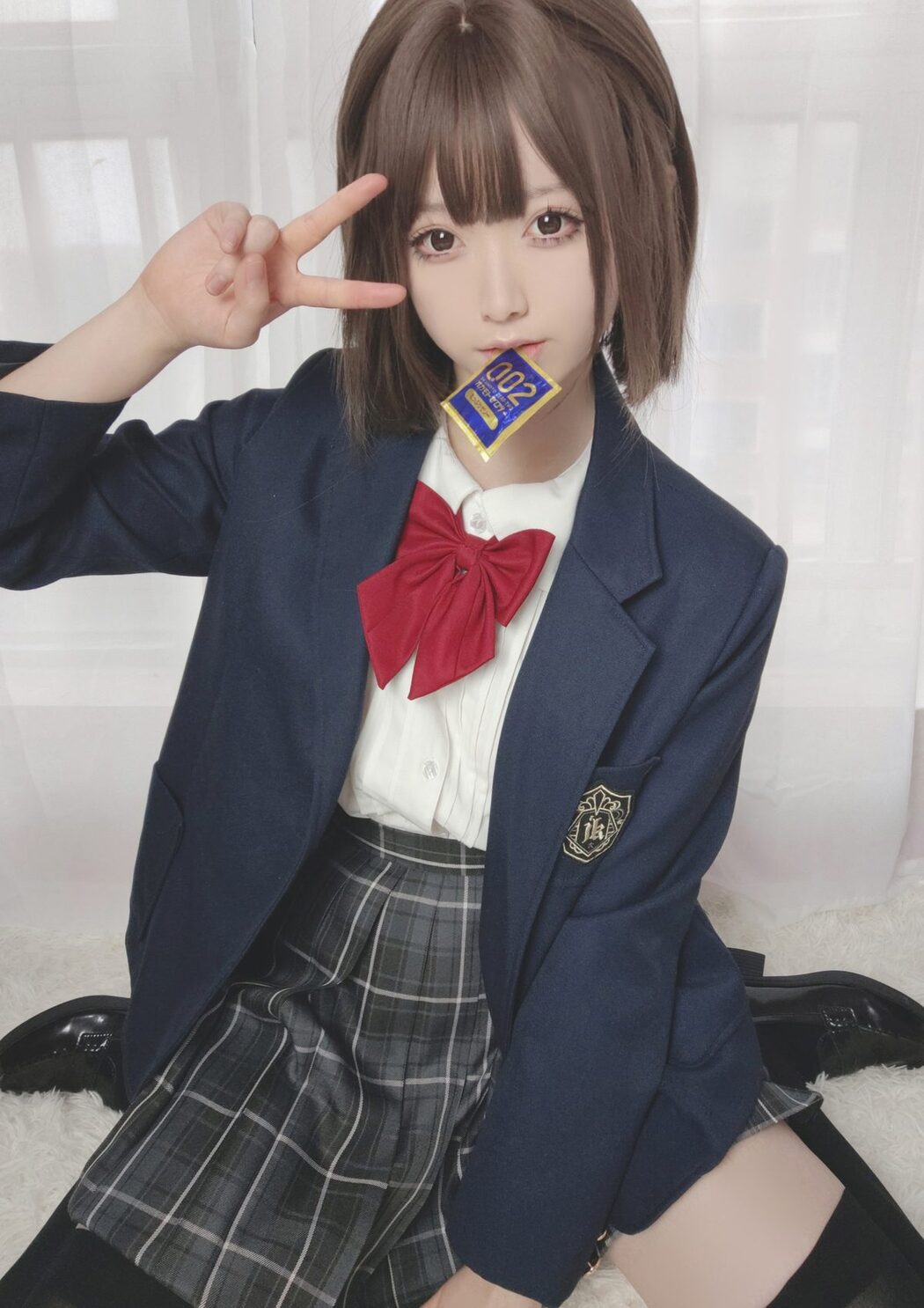 Coser@Asagiriai 愛ちゃん – 制服自拍