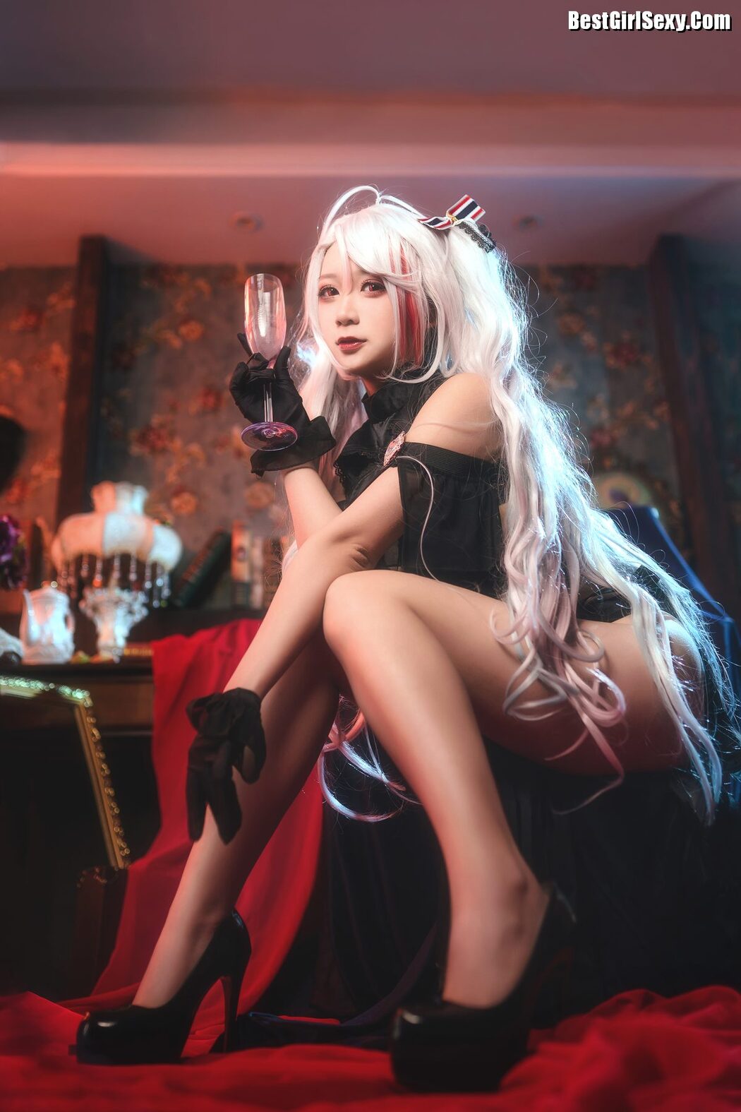 Coser@樱落酱w – 欧根礼服