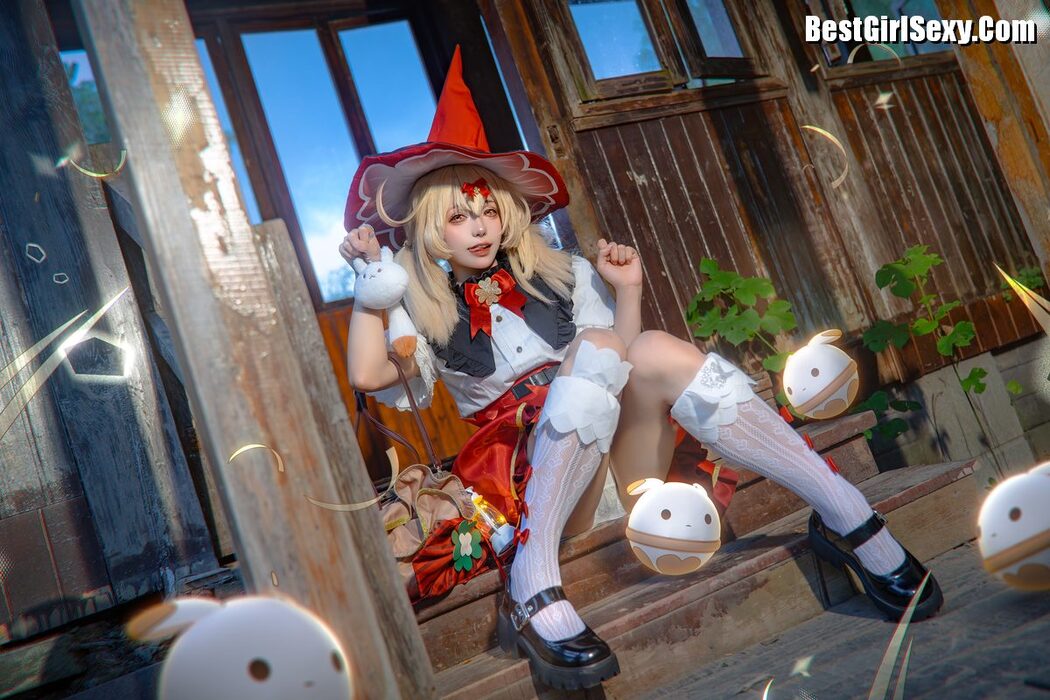 Coser@黏黏团子兔 – 琪花星烛·可莉 可莉炸鱼舞