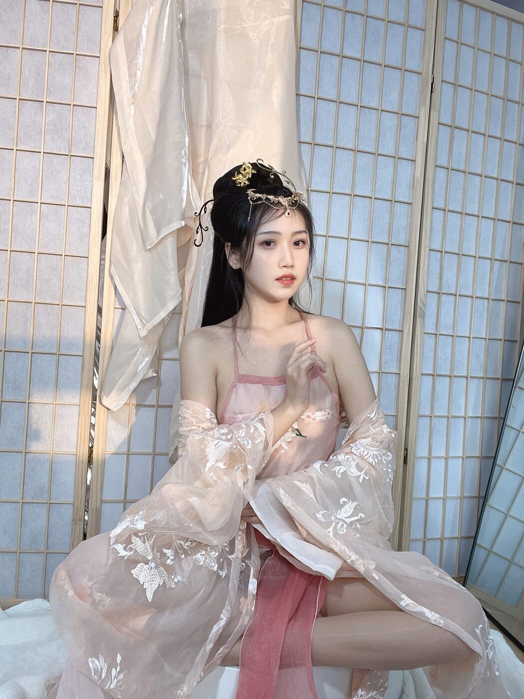 Coser@不呆猫 – 古风温泉人妻