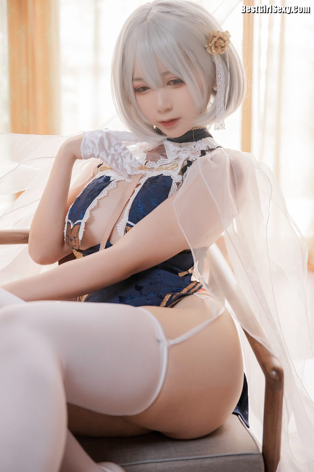 Coser@樱落酱w – 旗袍天狼星