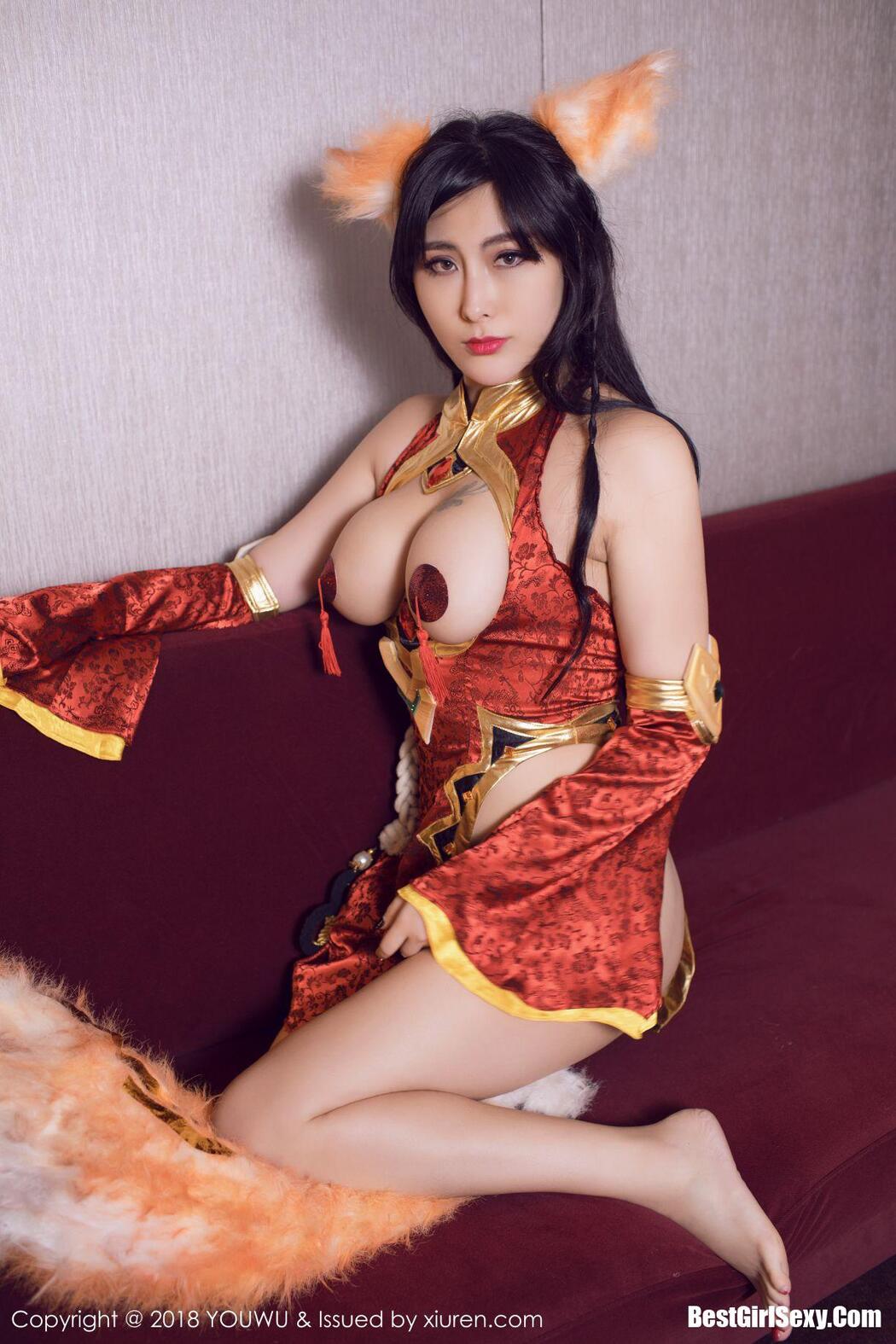 [YouWu] Vol.103 Meng Hu Li FoxYini