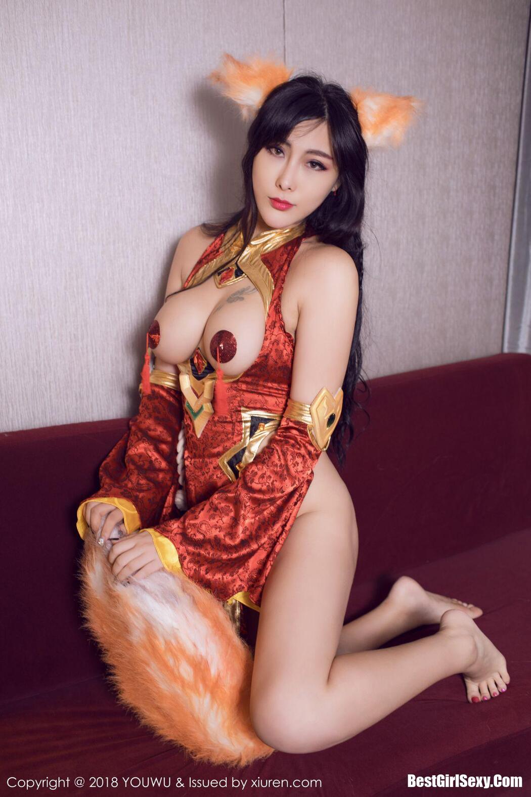 [YouWu] Vol.103 Meng Hu Li FoxYini