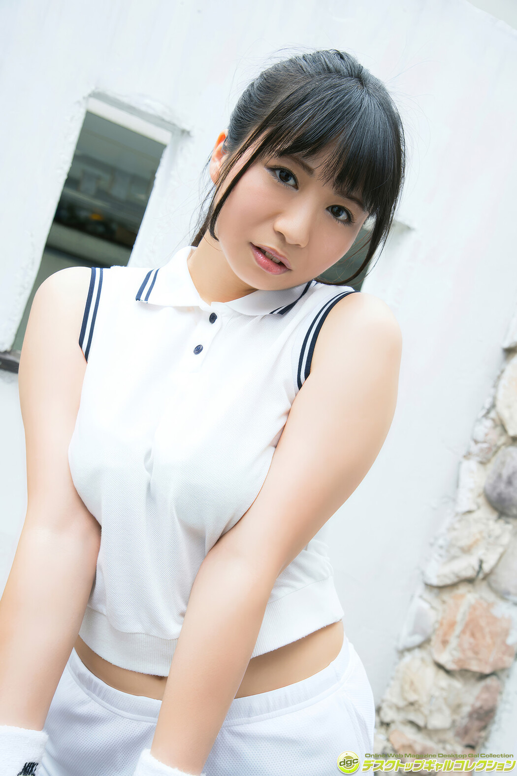 Tomomi Nishibori 西堀智美, DGC 『八重歯が可愛い柔らかGカップボディ!!』 Set.01