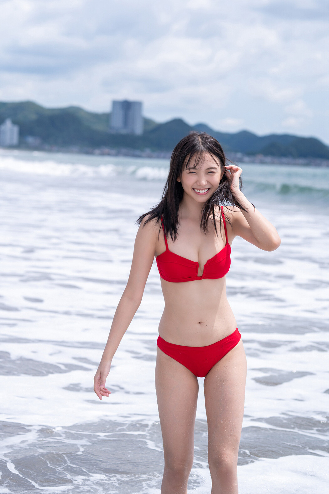 Nene Shida 志田音々, FLASHデジタル写真集 「波音のセレナーデ」 Set.02