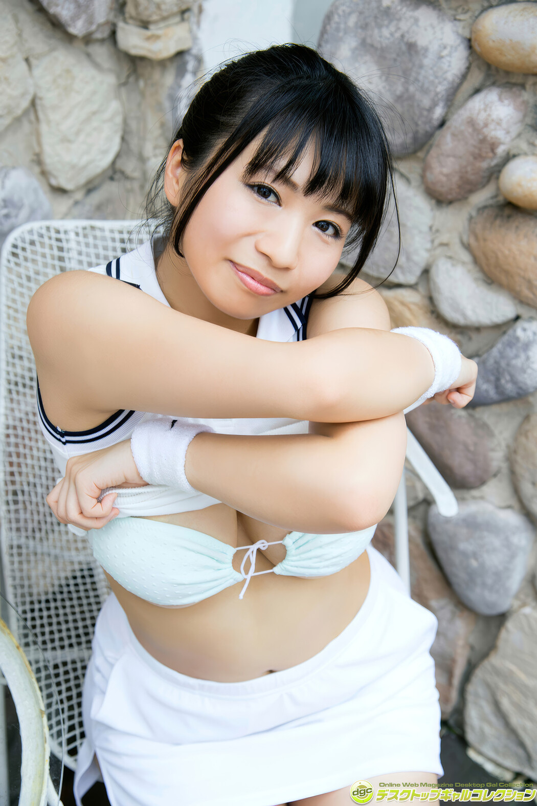 Tomomi Nishibori 西堀智美, DGC 『八重歯が可愛い柔らかGカップボディ!!』 Set.01