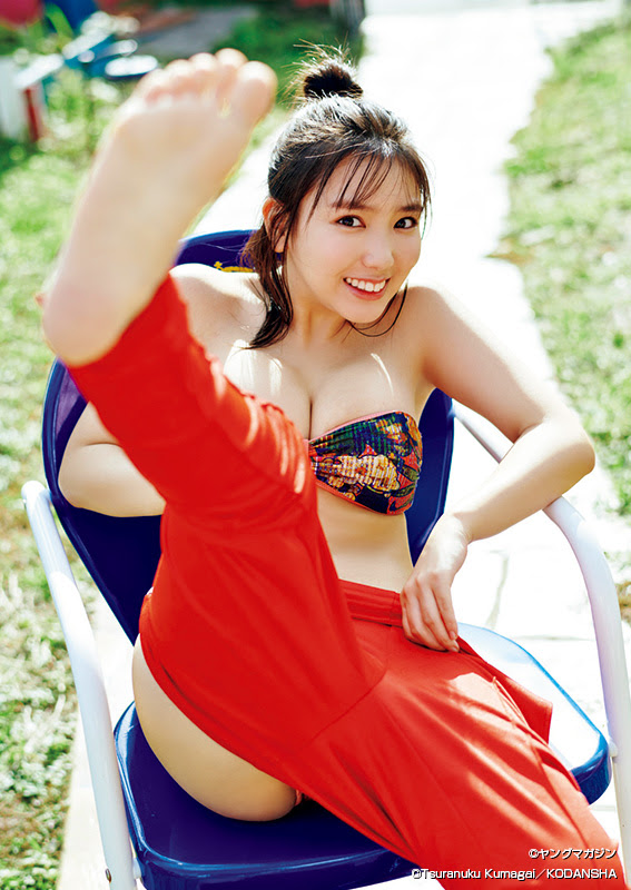 Aika Sawaguchi 沢口愛華, Young Magazine 2021 No.06 (ヤングマガジン 2021年6号)