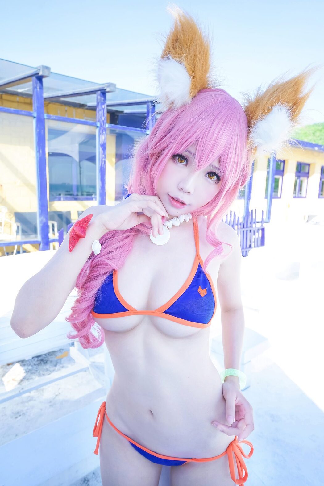 Coser@Ely_eeeElyEE子 – 玉藻前泳装