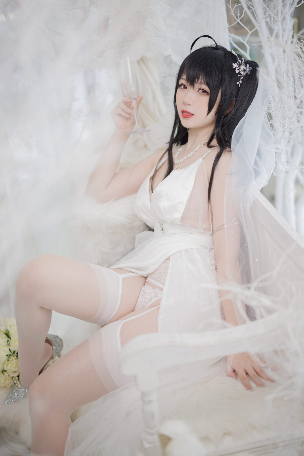 Coser@樱落酱w – 大凤花嫁