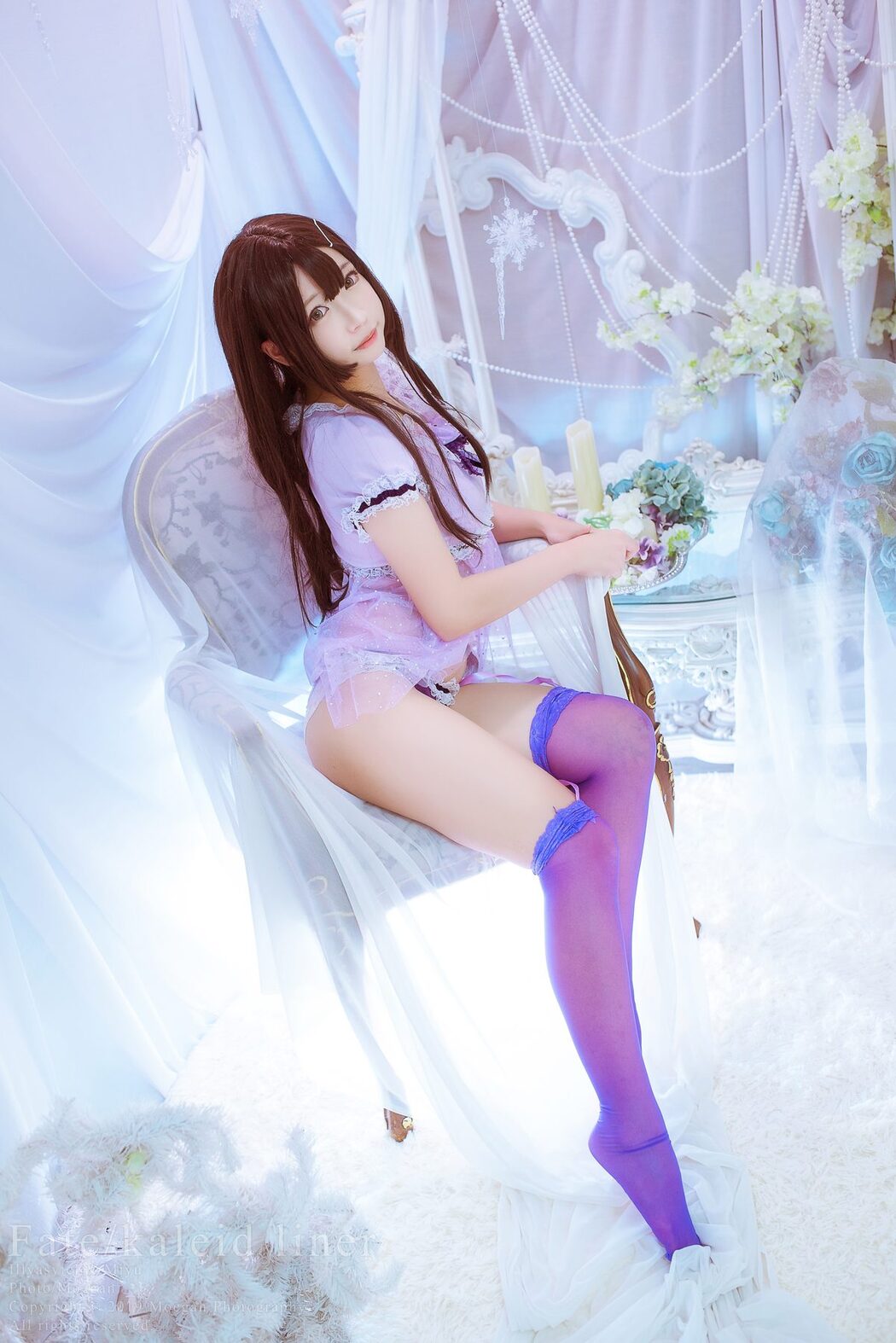 Coser@沖田凜花Rinka – Yui And kitty – Lingerie ver. Fate kaleid liner プリズマ☆イリヤ