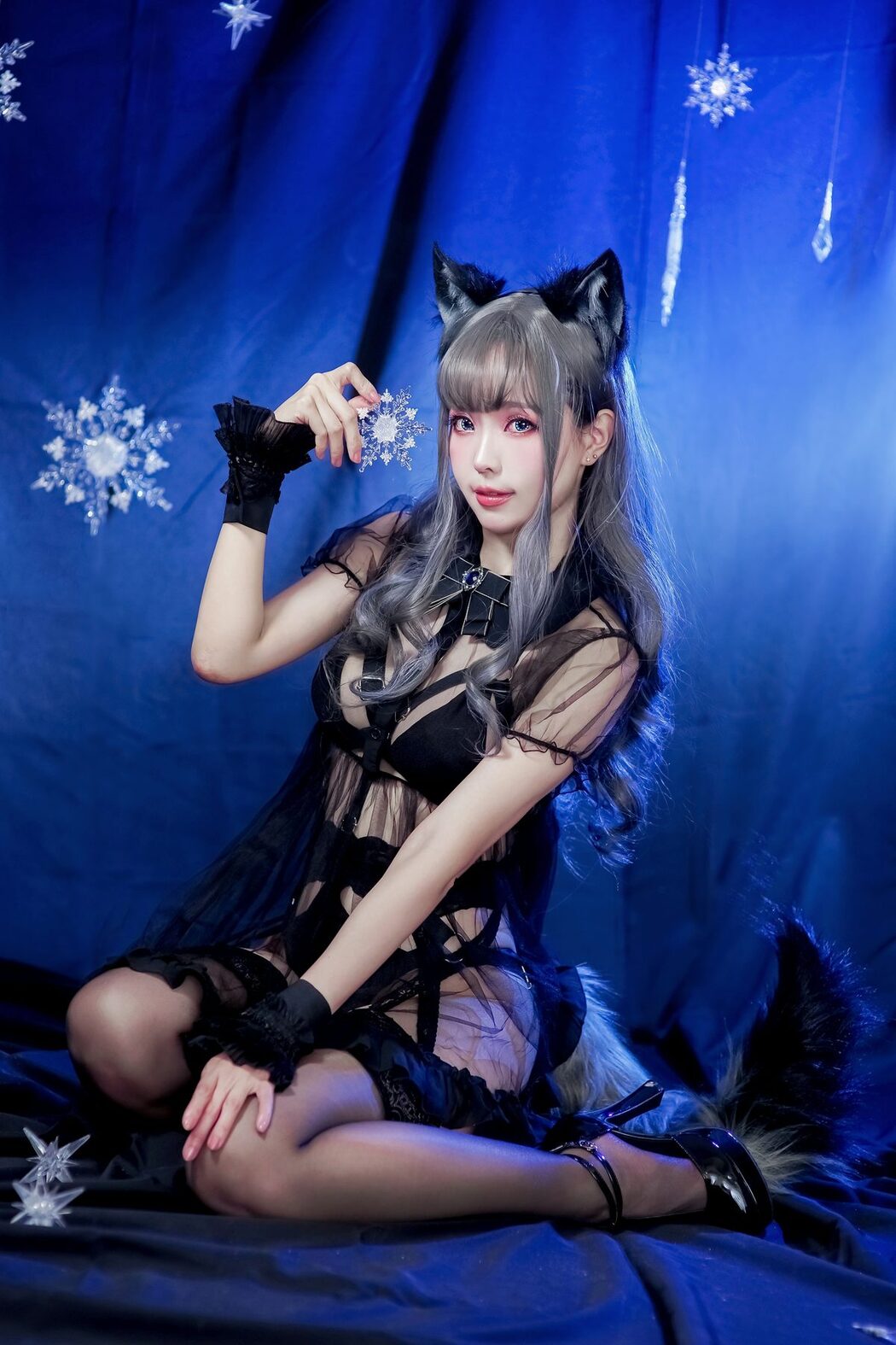 Coser@Ely_eeeElyEE子 – 灰太狼-黑色透视