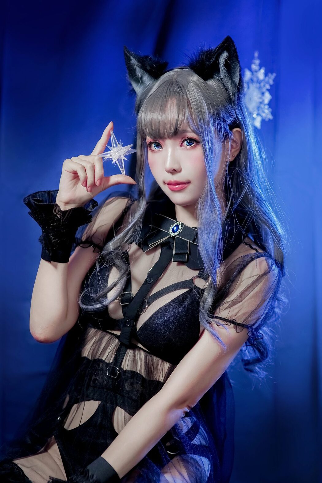 Coser@Ely_eeeElyEE子 – 灰太狼-黑色透视