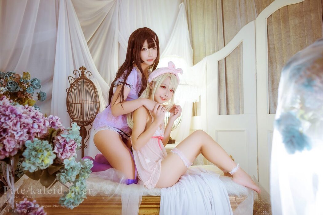 Coser@沖田凜花Rinka – Yui And kitty – Lingerie ver. Fate kaleid liner プリズマ☆イリヤ