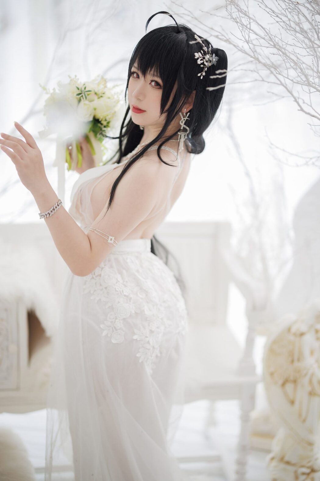 Coser@樱落酱w – 大凤花嫁