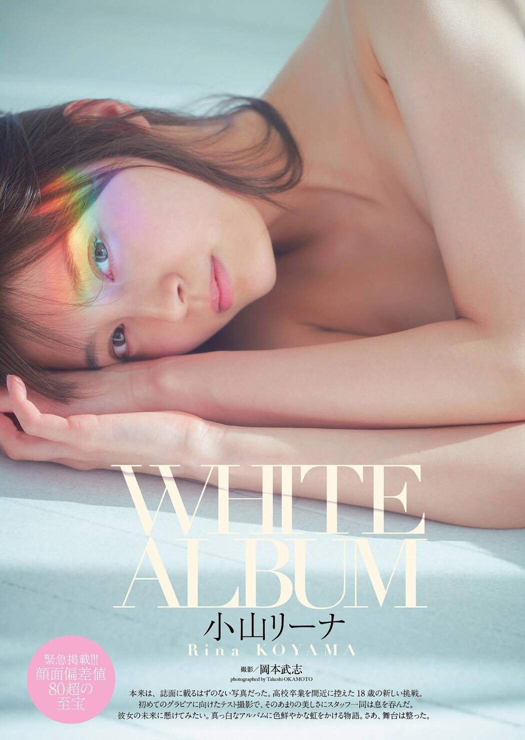 Rina Koyama 小山リーナ, Weekly Playboy 2021 No.13 (週刊プレイボーイ 2021年13号) Cover Photo