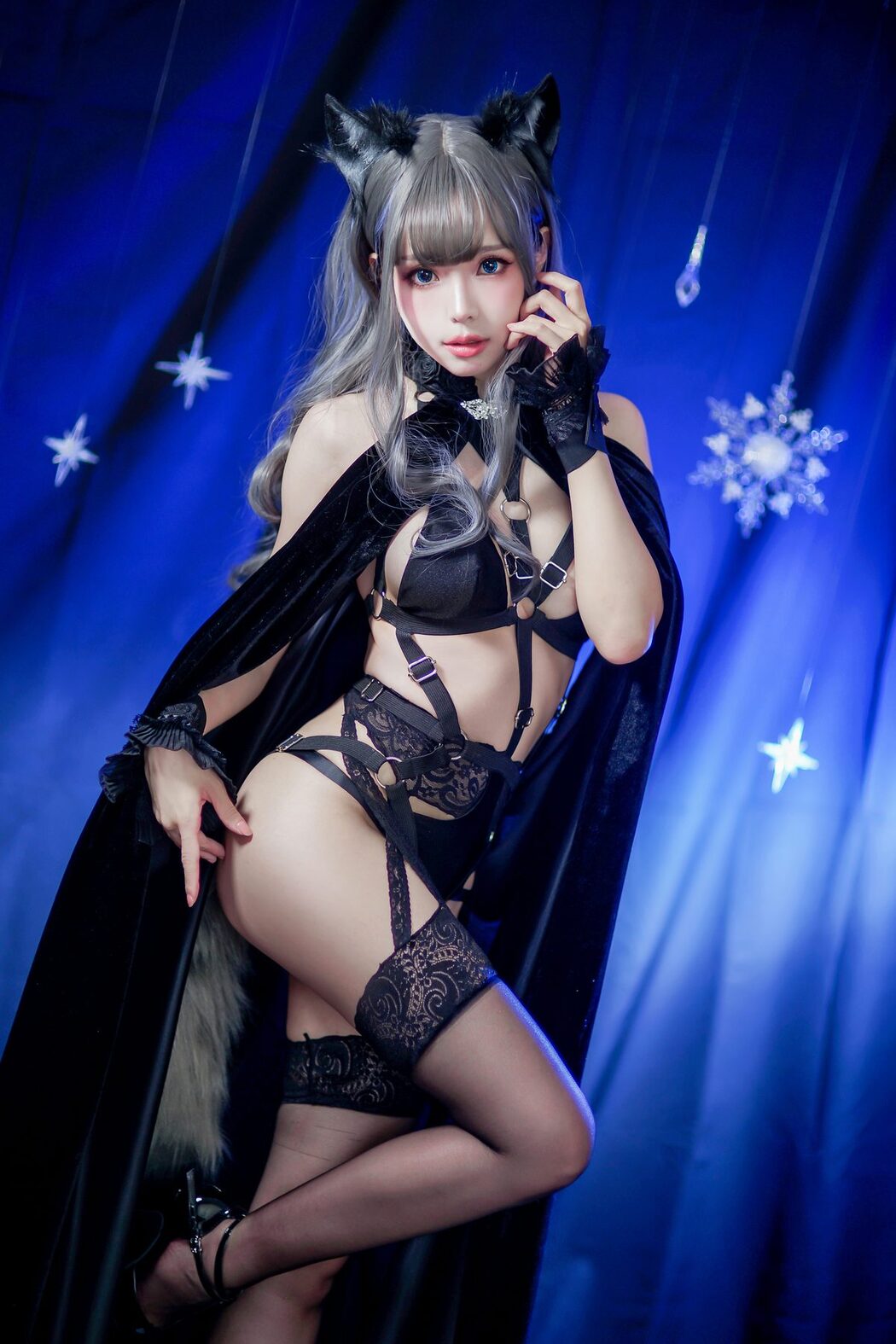 Coser@Ely_eeeElyEE子 – 灰太狼-黑丝带