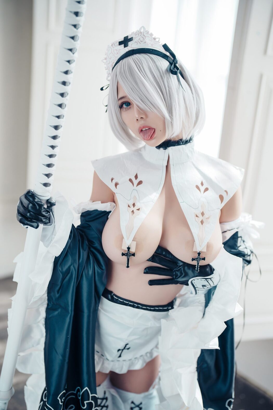 Coser@沖田凜花Rinka – 2B Maid