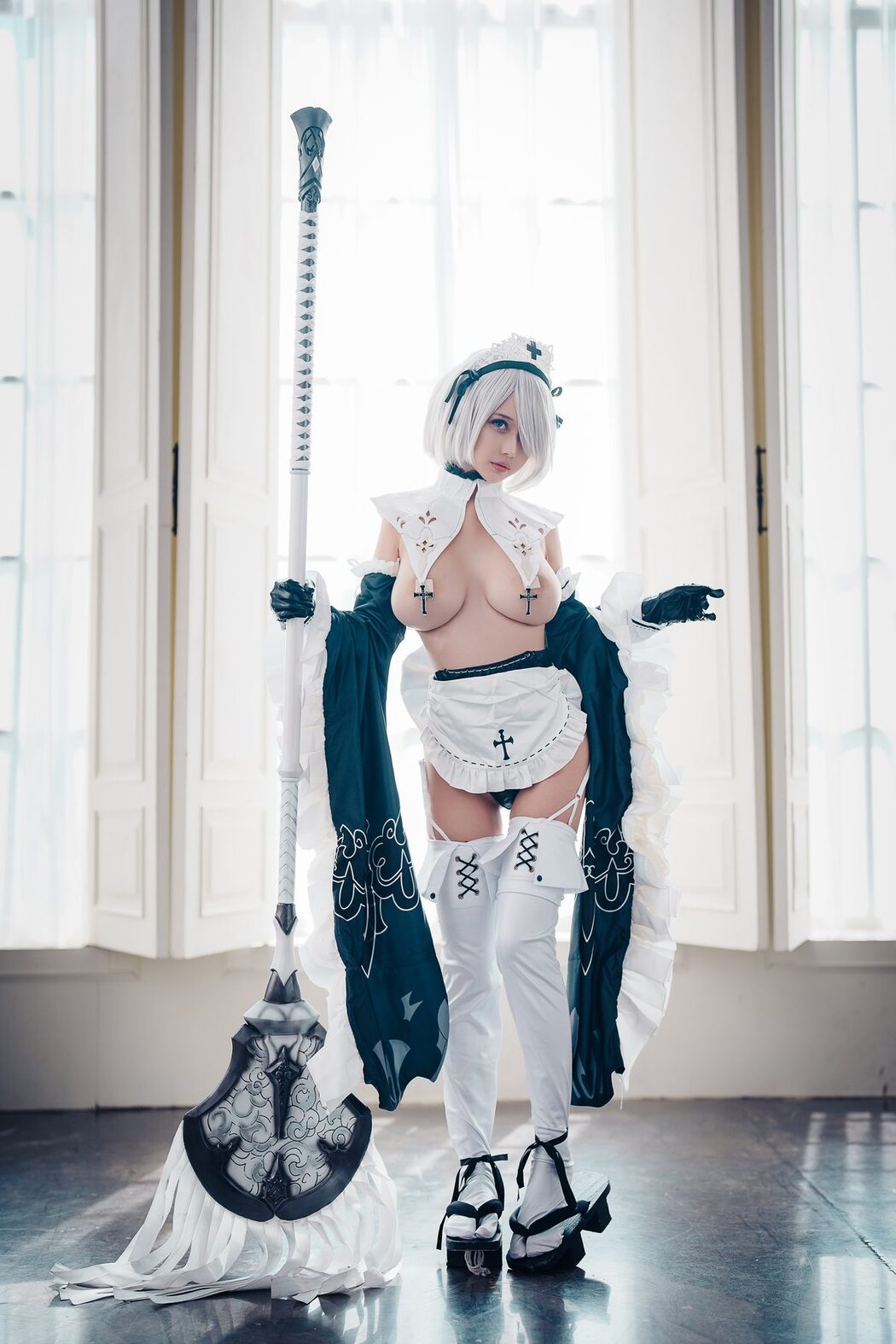 Coser@沖田凜花Rinka – 2B Maid