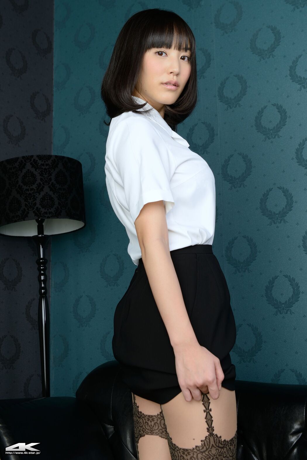 [4K-STAR] NO.00308 Hamada Yuri Office Lady OL Stocking Uniform