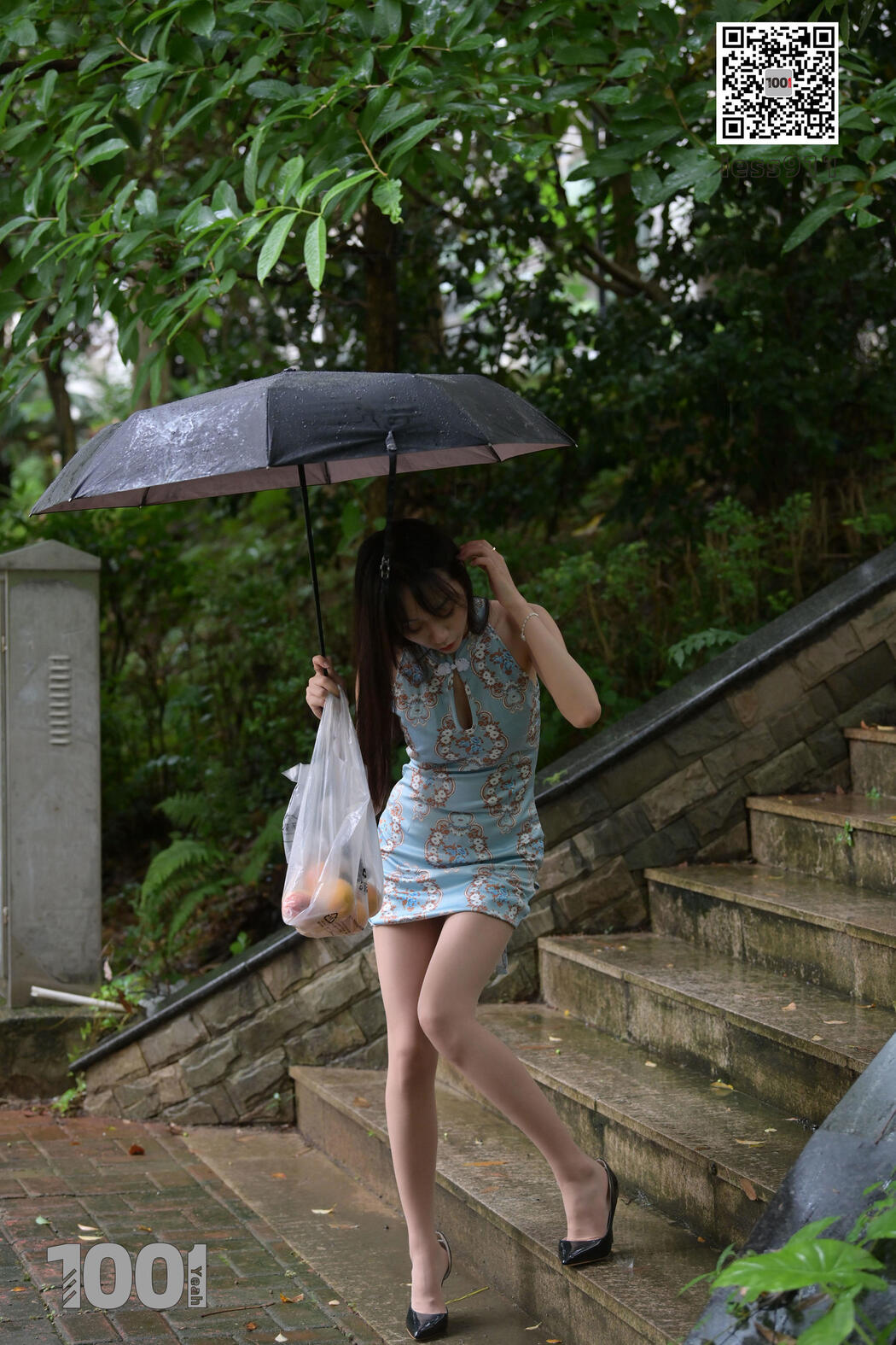 [IESS One Thousand and One Nights] "When the peaches are ripe" Silk cheongsam legs