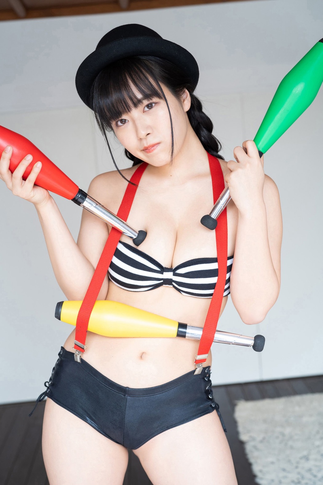 Umi Shinonome 東雲うみ, ヤンマガWeb 東雲うみが水着で弓道 2021.03 Set.02 Cover Photo