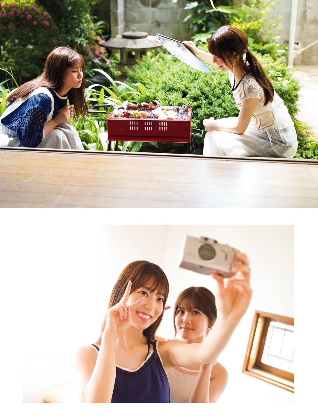 Riria Ito 伊藤理々杏, Tamami Sakaguchi 阪口珠美, Platinum FLASH Vol.15 2021.06.22