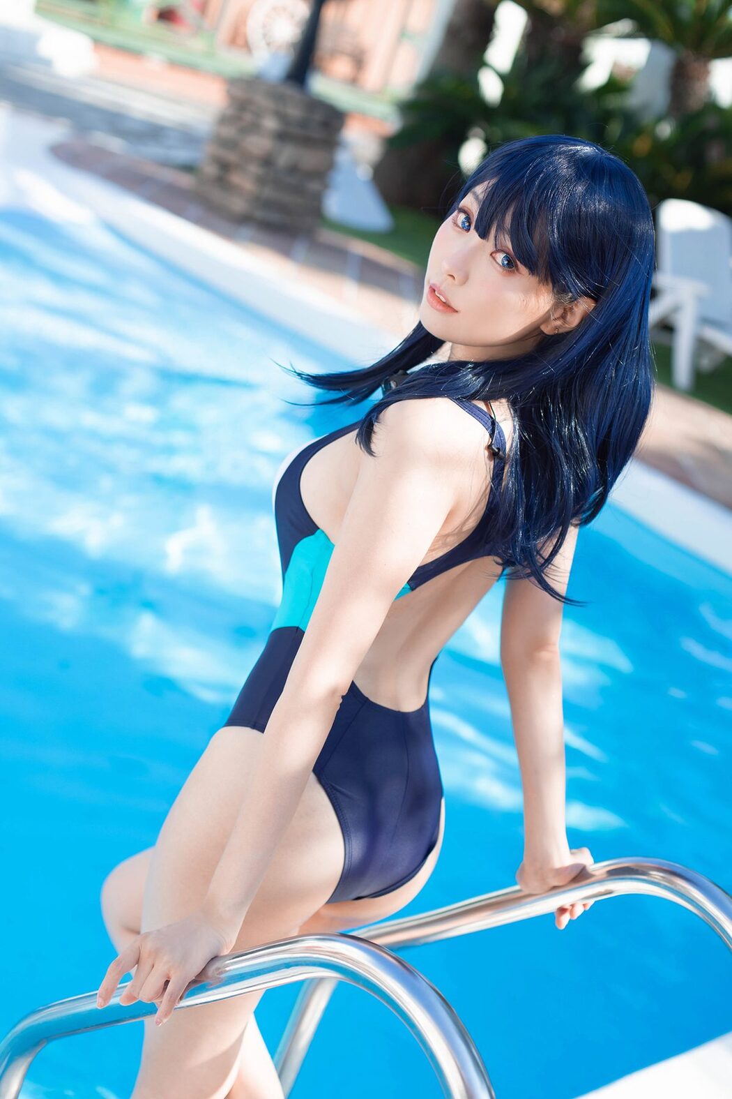 Coser@Ely_eee ElyEE子 – 六花 Swimsuit