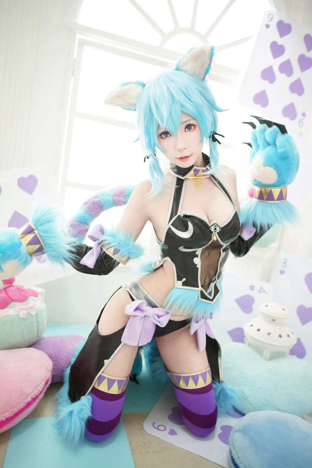 Coser@Ely_eee ElyEE子 – 诗乃扑克猫