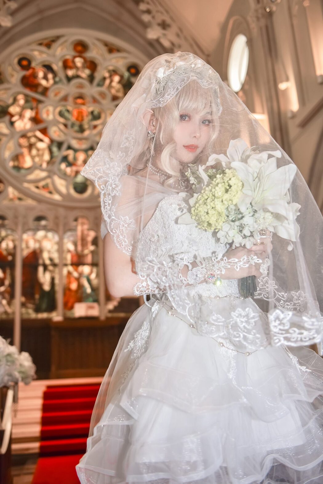 Coser@Ely_eee ElyEE子 – Bride And Lingerie