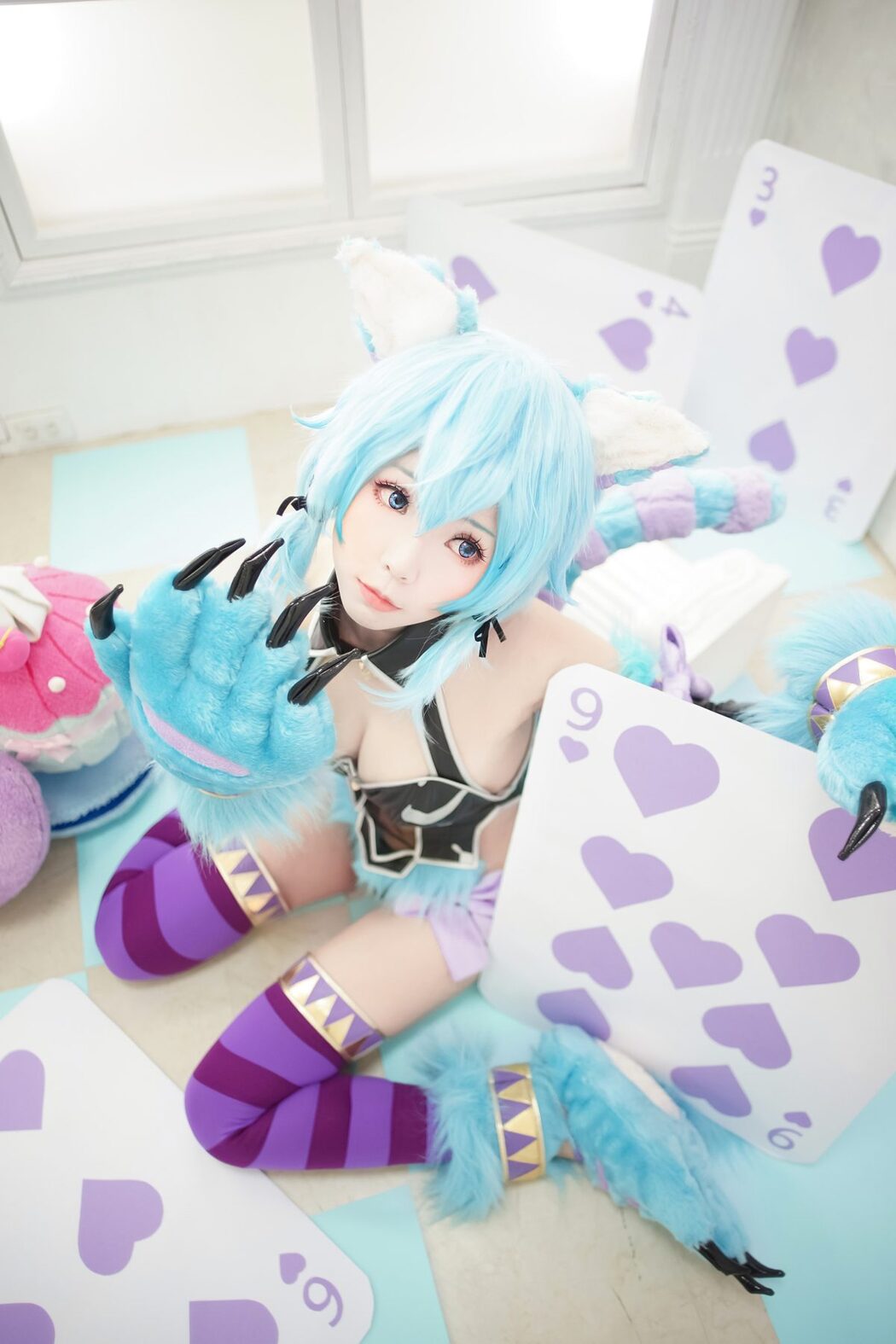 Coser@Ely_eee ElyEE子 – 诗乃扑克猫